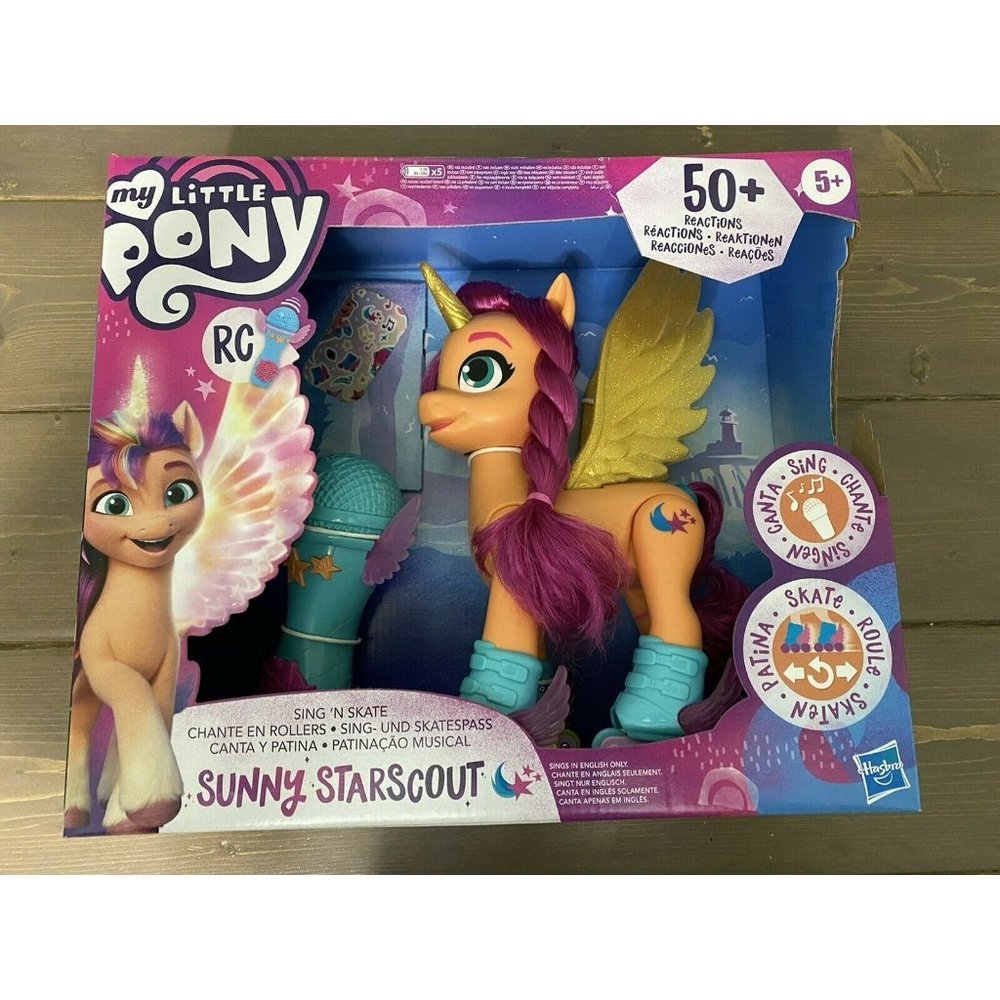 My Little Pony Big Movie Sing’n Skate Action Figure RC Sunny Starscout - NEW